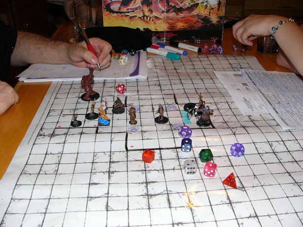 Sådan spiller Dungeons and Dragons. Organiser dit eget spil.