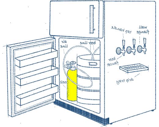 Hvordan man opbygger en kegerator. Forstå de grundlæggende funktioner og komponenter i en kegerator.