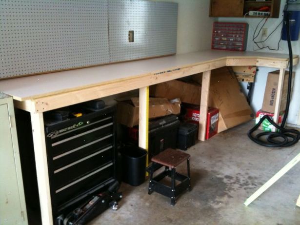 Hvordan til at bygge en garage arbejdsbord. Bestemme dimensionerne af arbejdsbordet.