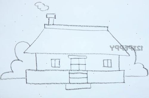 Sådan at tegne et simpelt hus