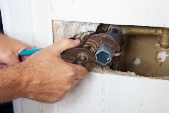 Hvordan finder en vand lækage i dit hus. Kontroller toilet for lækager ved at fjerne det øverste off tanken og lytter meget nøje.