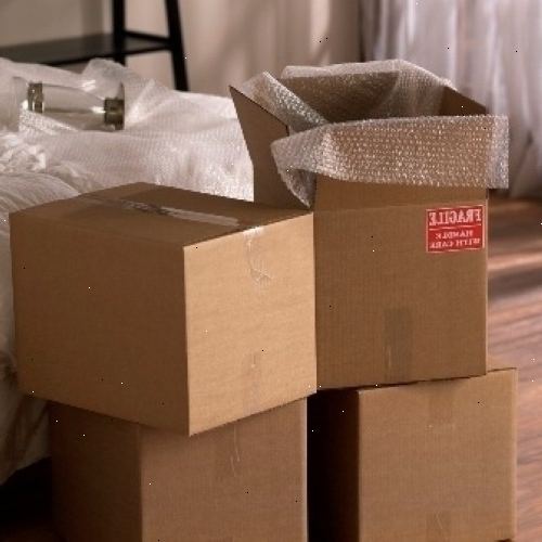 Hvordan til at pakke dine ejendele, når du flytter