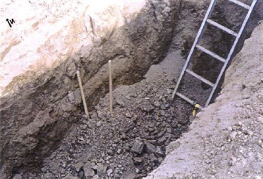 Sådan at udgrave en grøft. Planlæg din udgravning.