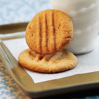 Hvordan laver nemme jordnøddesmør cookies